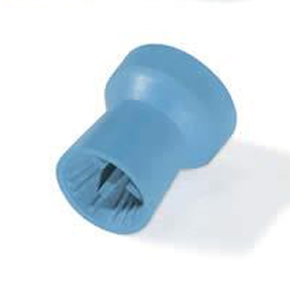 WaterPik Densco Prophy Cups SnapOn Soft Blue Ribbed & bed, 85032 Pack 144 *WSL