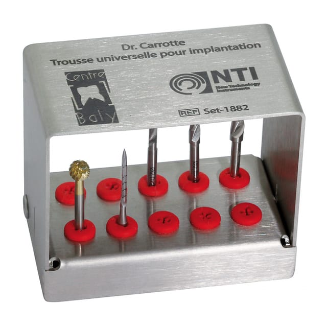 NTI Implant Preparation Kit, Dr.Carrotte, SET1882 *While Stock Lasts