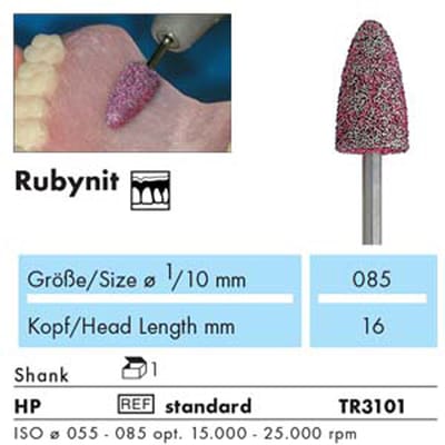 NTI Rubynit Trimmer TR3101 Standard Grit