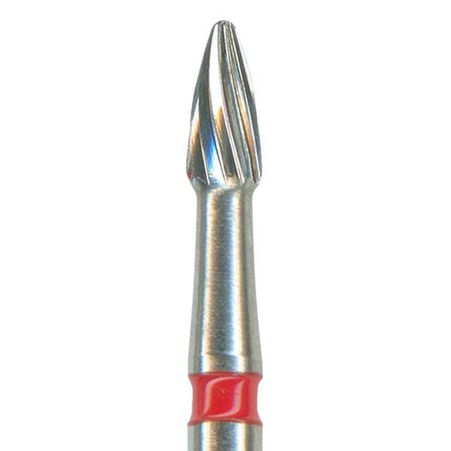 NTI Carbide Bur FG Finishing Grenade H390 016 Fine, 274 - Pack 5