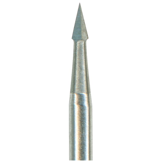 NTI Carbide Ceramic Finishing Bur FG 4-Sided H8504 012, 467 - Pack 5