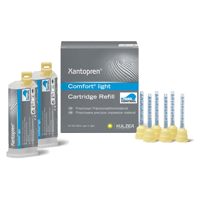 Kulzer Xantopren Comfort CD Light 50ml - Pack 2