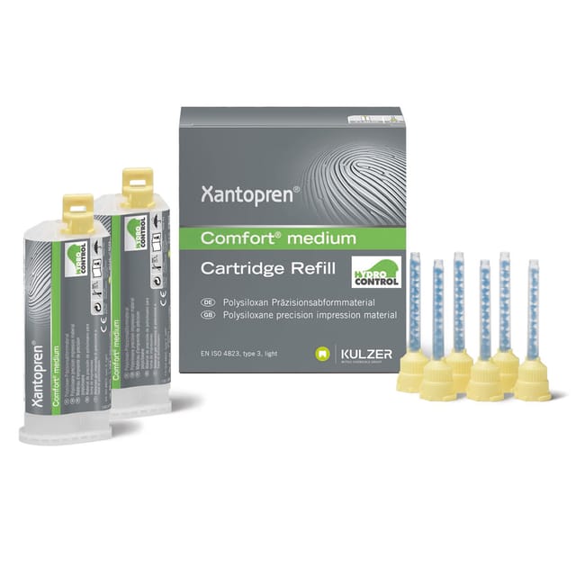 Kulzer Xantopren Comfort CD Medium 50ml - Pack 2