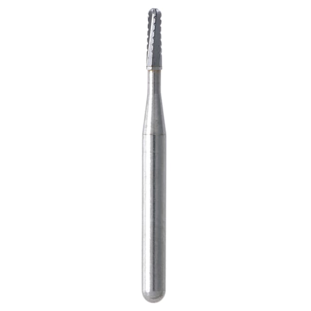 Mani Carbide Bur FG Round End Straight Fissure Fig 1557 Cross Cut, 137 010 - Pack 10