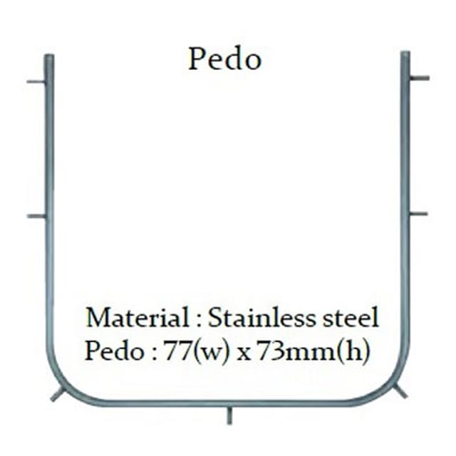 Dentech Rubber Dam Frame - Stainless Steel Pedo Young's Type