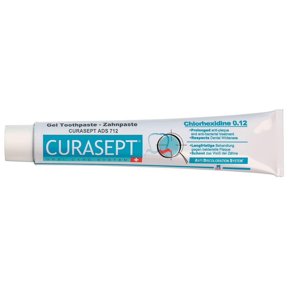 Curasept Toothpaste Gel - 0.12% with Chlorhex, 75ml, ADS712