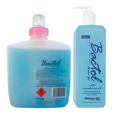Bactol Alcohol Gel with Macadamia Oil