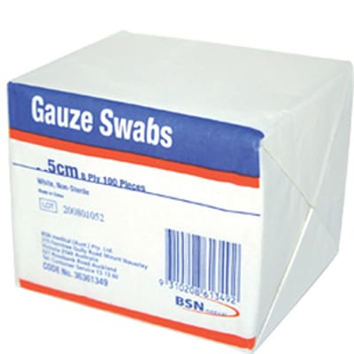BSN Cutisoft Gauze Swab, Non-Sterile - Pack 100