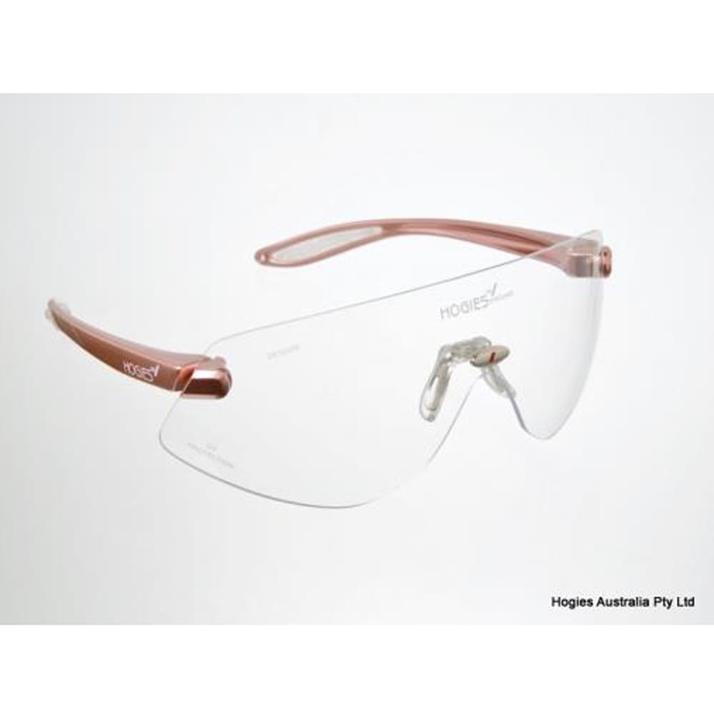 Hogies Eyeguard Safety Glasses Clear Lens