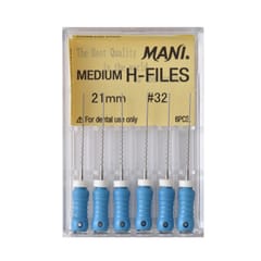 Mani Medium Hedstroem Files 21mm - Pack 6