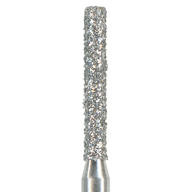 NTI Diamond Bur FG Flat End Cylinder 837 - Pack 5