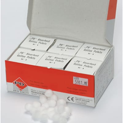 PD Cotton Pellet Refill  3gm box - Pack 6