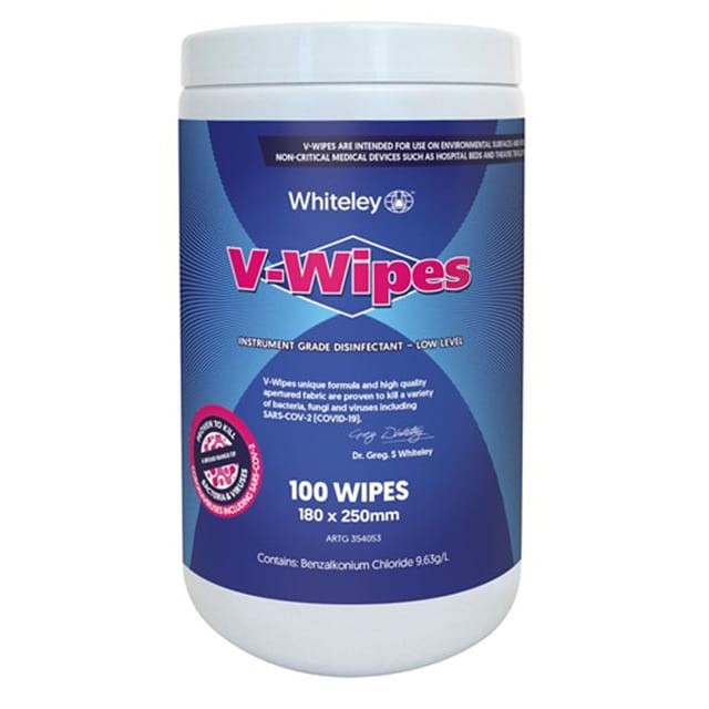 V-Wipes Hospital Grade Disinfectant Wipes