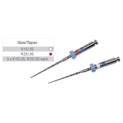 VDW Mtwo Retreatment Files WP 16mm Taper 0.05 - Pack 6
