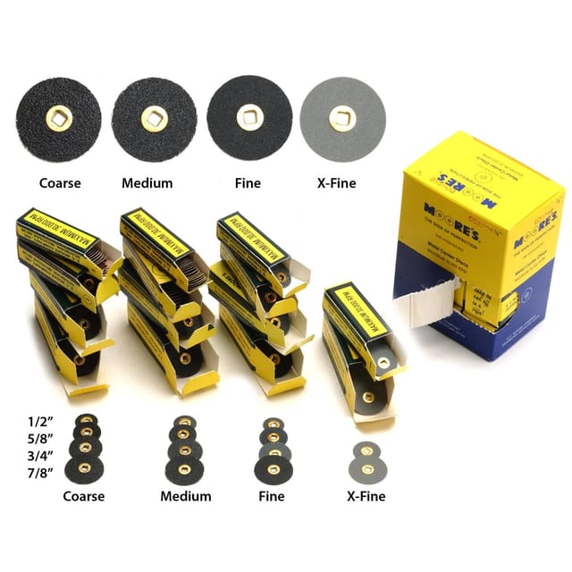 Moore Paper Disc MC Emery 1/2 C x50