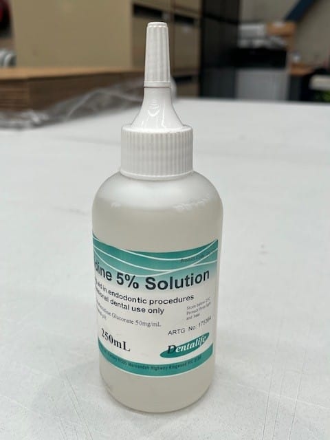 Chlorhexidine 5% Solution 250ml Dispenser Bottle