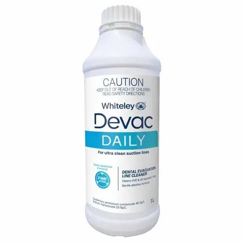 Devac Daily Daily Dental Suction Line Cleaner, 1Litre - Each