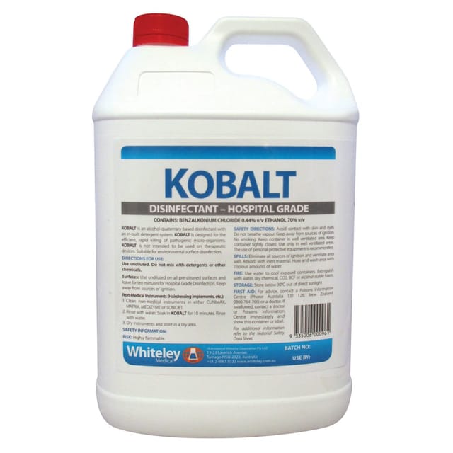 Kobalt Hospital Grade Disinfectant 5 Litre