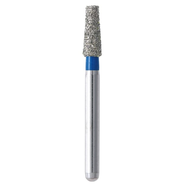 Mani Diamond Bur FG TF, 170 Taper Flat End - Pack 5