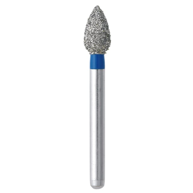 Mani Diamond Bur FG FO, 257 Flame Ogival End - Pack 5