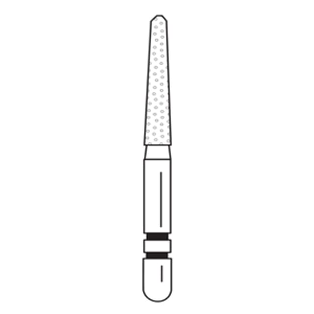 Two Striper Diamond Bur FG Flame - Pack 5