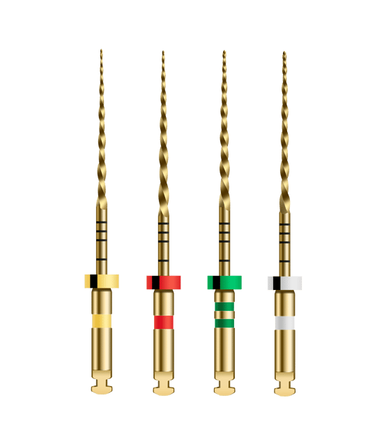 M3 W One Gold NiTi "Reciprocating" Files 31mm - Pack 4