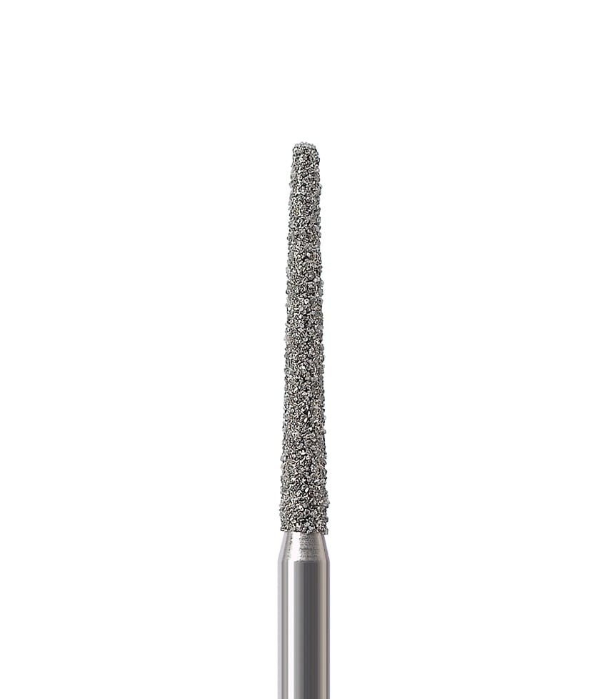 Diamond Bur FG Round End Taper Long 850L 014 Medium - Pack 5 *While Stock Lasts*