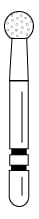 Two Striper FG Diamond Round 135 - Pack 5