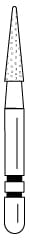 Two Striper FG Diamond Cone 209.6 - Pack 5