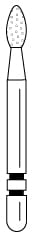 Two Striper FG Diamond Football 292.3 - Pack 5