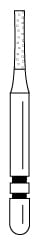 Two Striper FG Diamond Cylinder Flat End 513.5C - Pack 5
