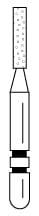 Two Striper FG Diamond Cylinder Flat End 514.5C - Pack 5