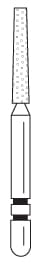 Two Striper FG Diamond Flat End Tapers 722.8C - Pack 5