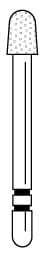 Two Striper FG Diamond Round End Taper 785.4C - Pack 5