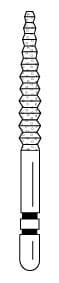 Two Striper FG Diamond Crown Cut ST 11 - Pack 5
