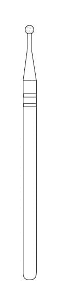 Two Striper Diamond Lab Bur X118C -Pack 1