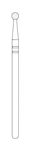 Two Striper Diamond Lab Bur X135 -Pack 1