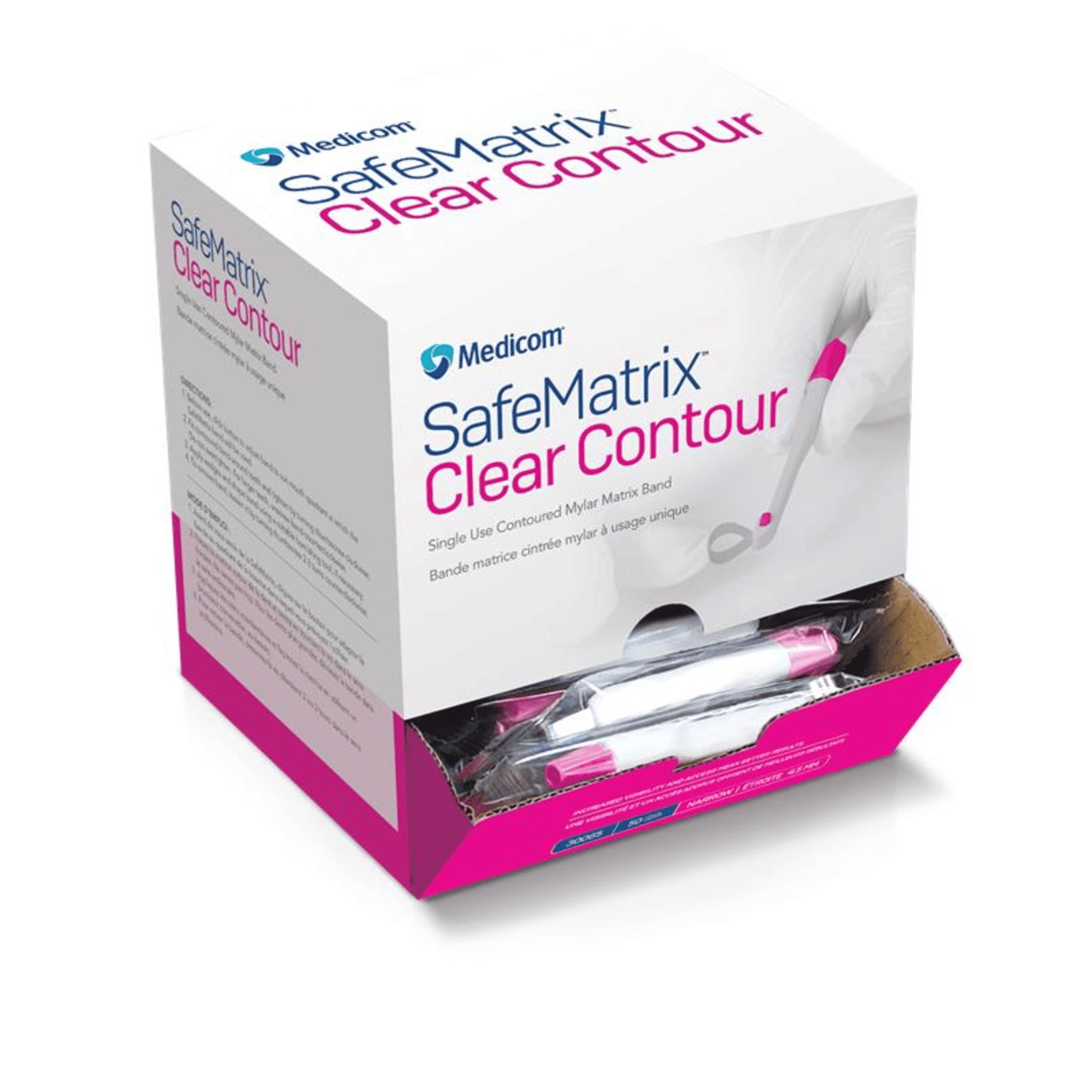 SafeMatrix Bands Clear Contour - Box 50