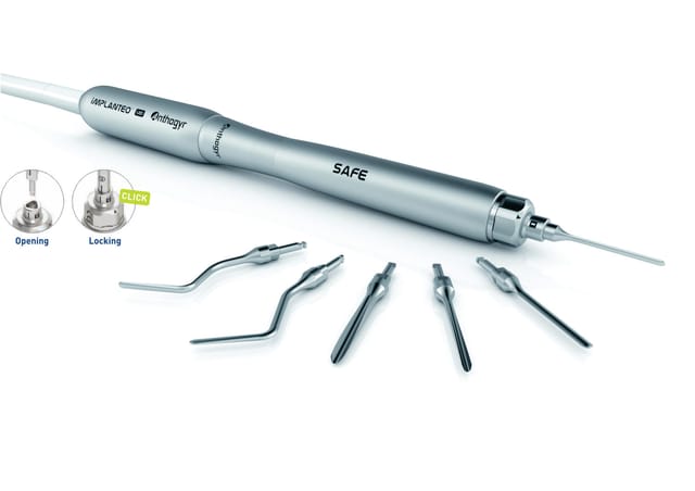 Anthogyr Complete Extraction Set with Impactor & 6 Periotomes, EXO_FULL