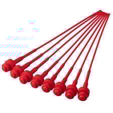 MAP Plastic Plunger No.1 Red Refills, 20201 - Pack 16