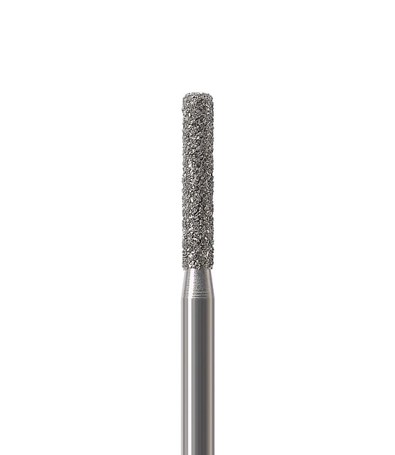 Diamond Bur FG KR Cylinder 837KR 014 Medium - Pack 10