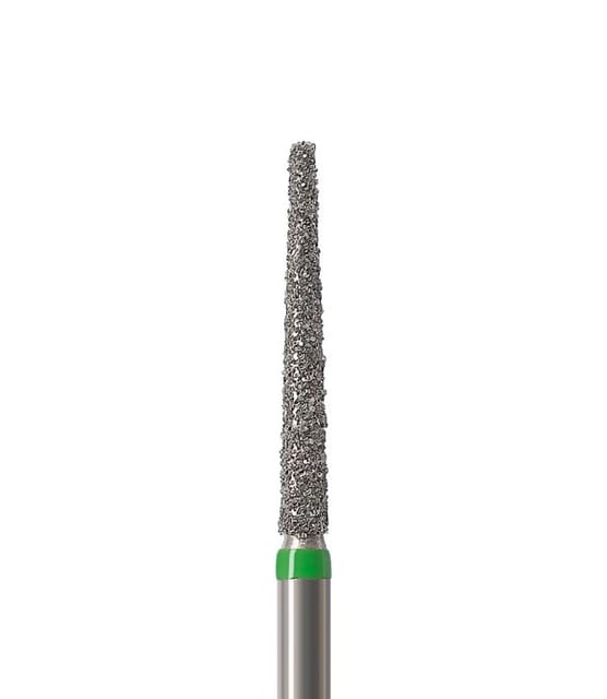 Diamond Bur FG Flat End Taper Long 848L 014 Coarse - Pack 10
