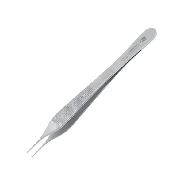 Forceps Dissecting Micro-Adson 1x2 Teeth 1mm 15cm, 1208-115