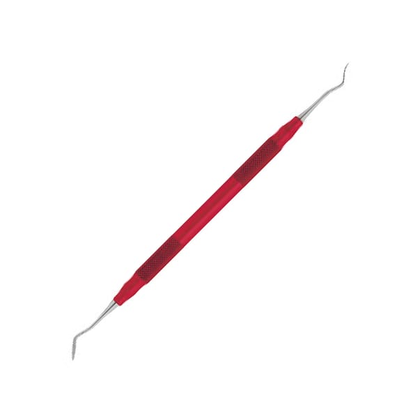 P.K. Thomas Carving Instrument Color Red Fig. 4 18cm Aluminium Handle, 4479-4