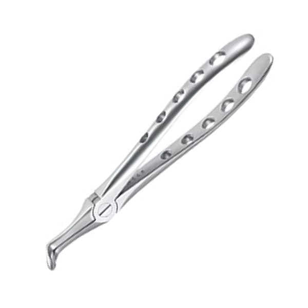 Sword TacTraction Extraction Forceps - 45S Lower Roots (Serrated) 17.5cm, 140-45S