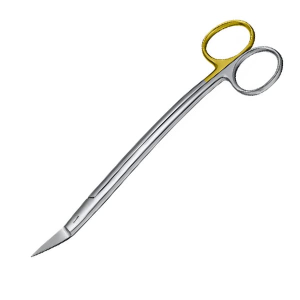 Gum Scissors Dean Saw Edge SuperCut One Blade Micro Serrated 17cm, 1147-400