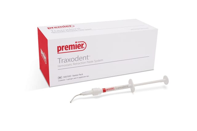 Premier Traxodent Hemodent Paste Retraction System + FREE Professional Pack