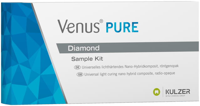 Venus Diamond Pure PLT Sample Kit Medium, 5 x 0.25g