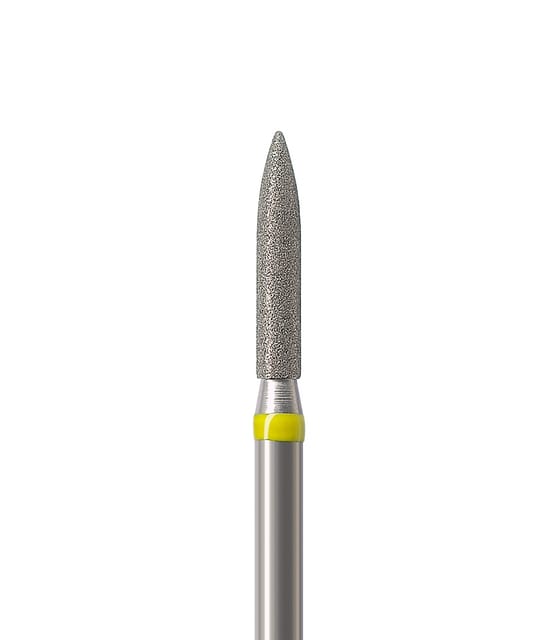 Diamond Bur FG Flame 862 014 Super Fine, 249 - Pack 5 *WSL