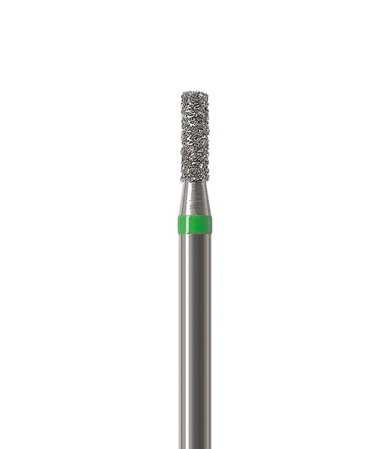 Diamond Bur FG KR Cylinder 835KR 012 Coarse - Pack 5 *WSL